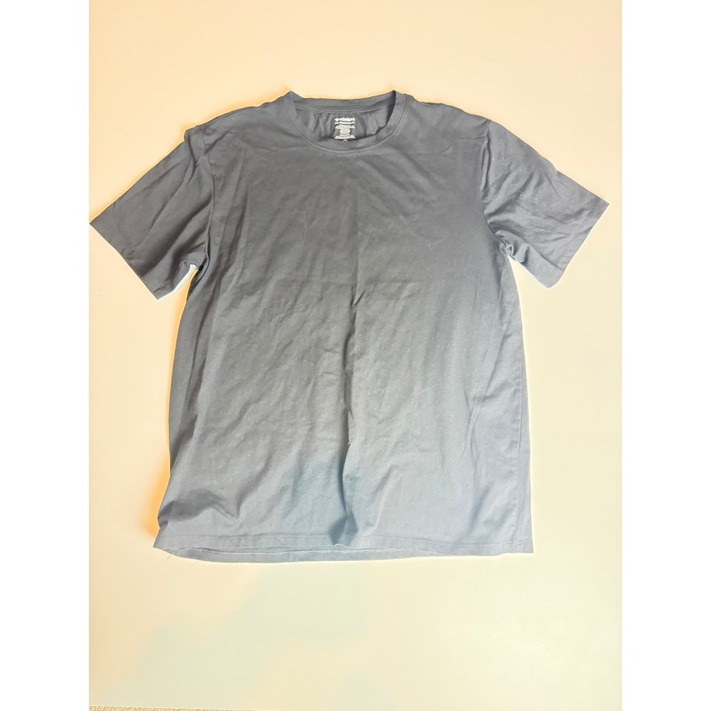 Bombas Mens Large Black Crew Neck‎ Short Sleeve Cotton Blend T-Shirt Bee Better